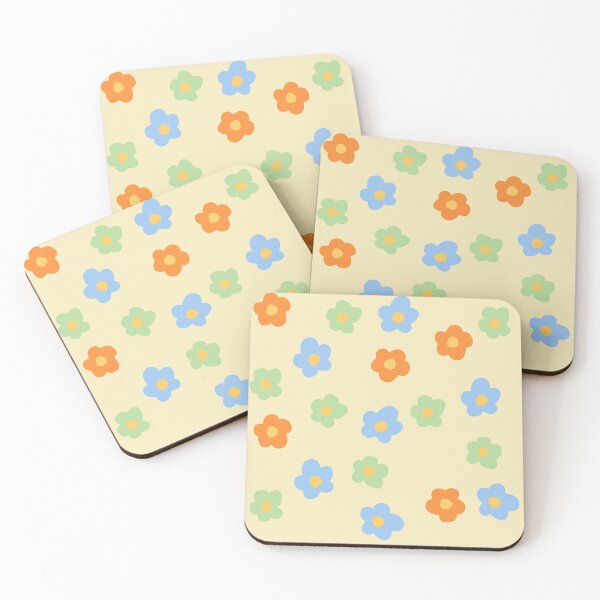 Item preview, Flowers on pale yellow designed and sold by Ninaeva.
