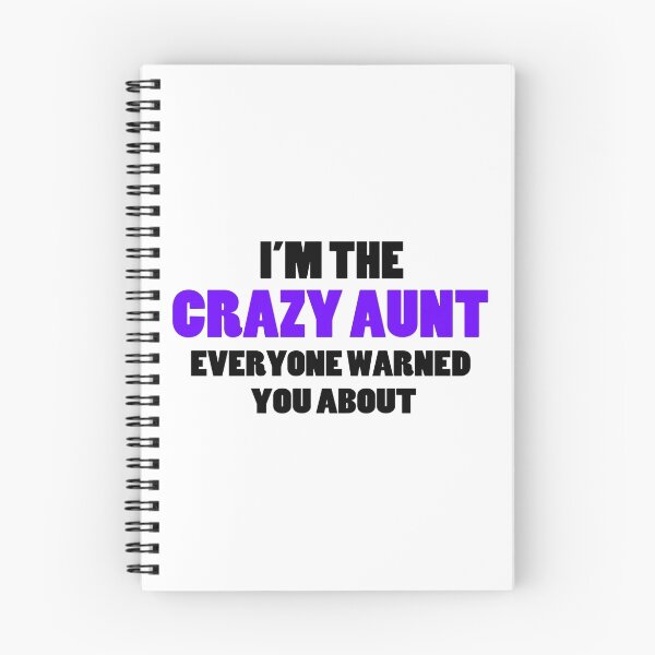 Item preview, Crazy Aunt You Were Warned About designed and sold by FireFoxxy.