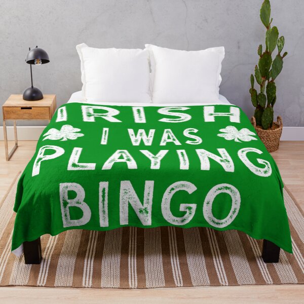 Item preview, Saint Patricks Day Gift Irish I was Playing Bingo designed and sold by MAXXEXCHANGE.