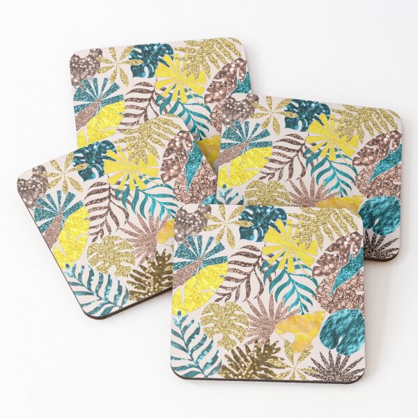 Item preview, Glittery Leaves designed and sold by Printedarts.