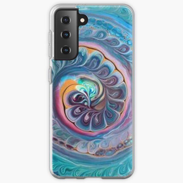 Blue Mandala Samsung Galaxy Soft Case