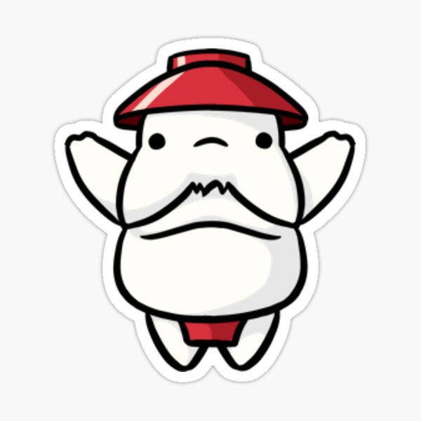 Radis heureux Sticker