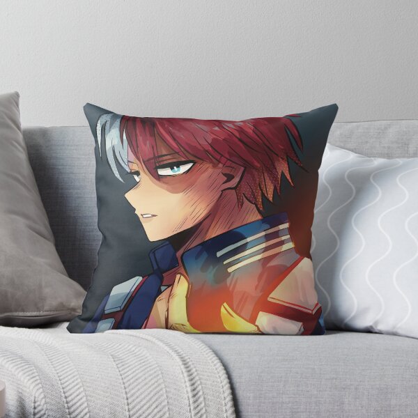 Funky Store Katsuki Bakugou, Rosa Federa per Cuscino Lungo 50 x 150 cm con Personaggio di My Hero Academia Effetto Mano Pesca 