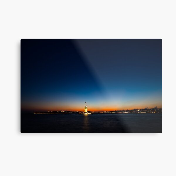 Evening mood at Maiden's Tower Metal Print