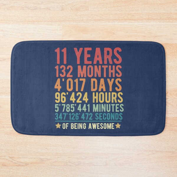 Item preview, Vintage 11 Years Of Being Awesome Vintage 11th Birthday Funny Gift for Boy Girl Turning 11 years old designed and sold by alenaz.