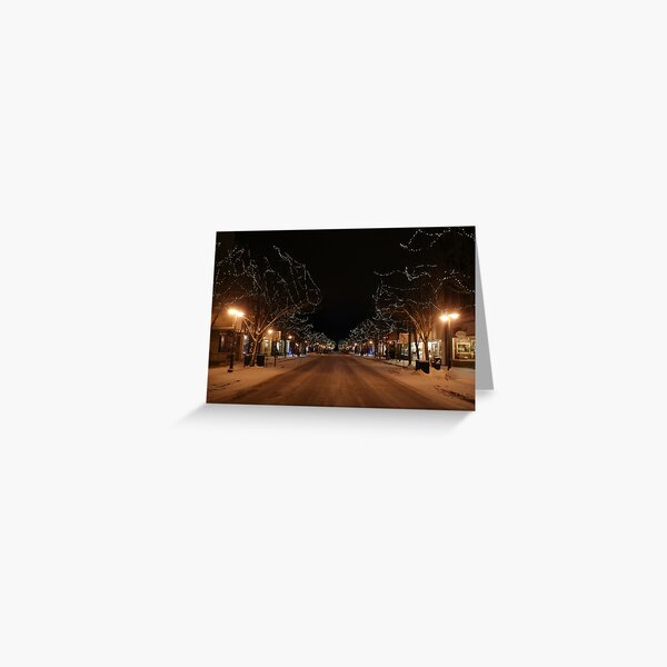 Item preview, Downtown Traverse City Michigan Christmas designed and sold by linalavonne.