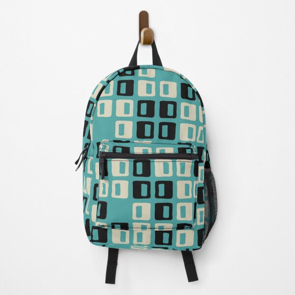 Item preview, Retro Mid Century Modern Square Donut Pattern 628 designed and sold by tonymagnerart.
