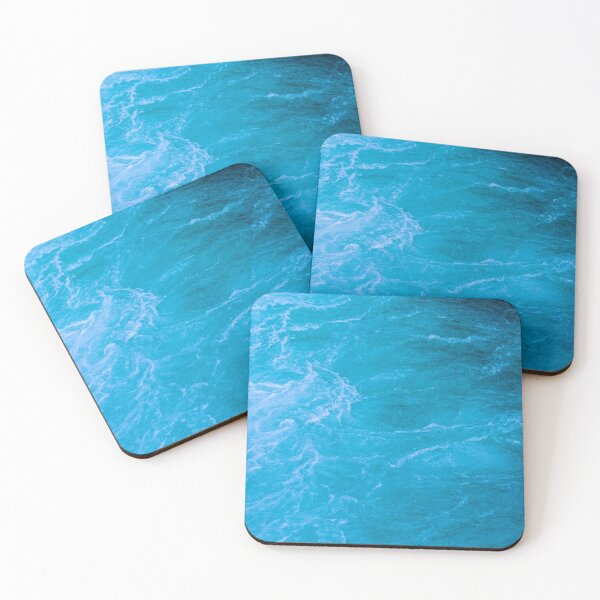 Item preview, light blue ocean water waves designed and sold by The Red Shop.