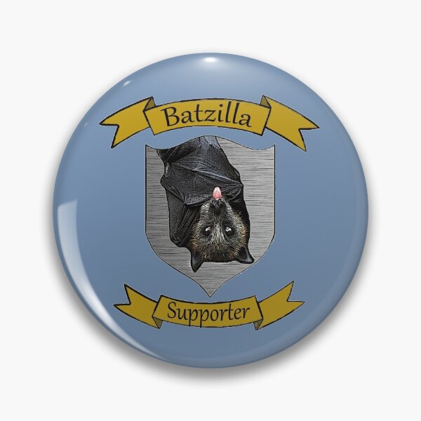 Item preview, Batzilla - Batzilla Supporter! (denim bluegray) designed and sold by batzilla.