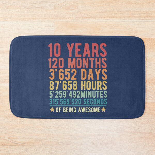 Item preview, Vintage 10 Years Of Being Awesome Funny 10th Birthday Gift for Boy Girl Turning 10 years old designed and sold by alenaz.