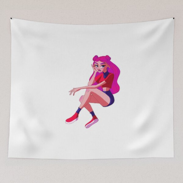 Item preview, 80s Anime Girl designed and sold by UniCatCreations.