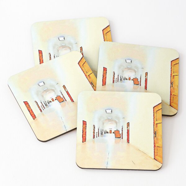 Item preview, Istituto Emiliani: corridor with doors designed and sold by Giuseppe Cocco.