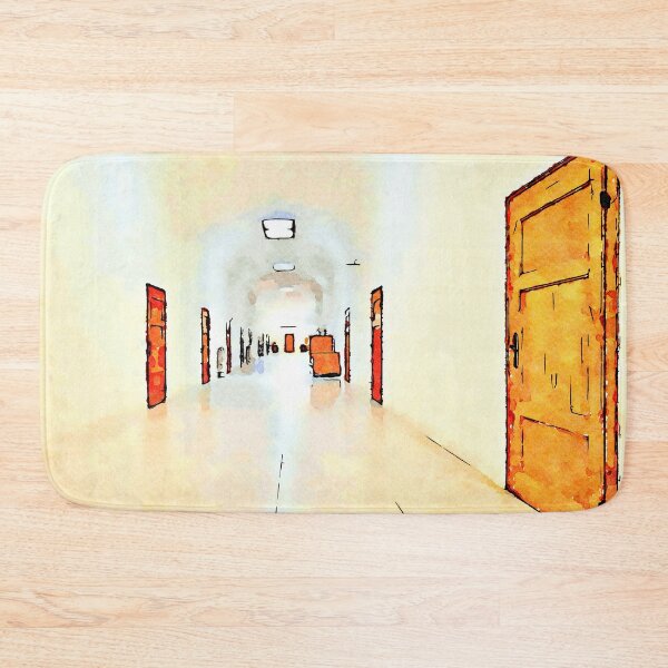 Item preview, Istituto Emiliani: corridor with doors designed and sold by Giuseppe Cocco.