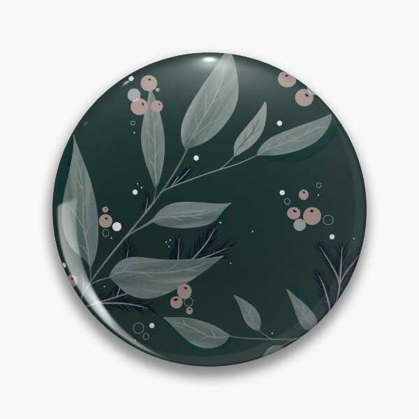 Item preview, Dark Teal Leaf Print designed and sold by cheyenne-leigh.