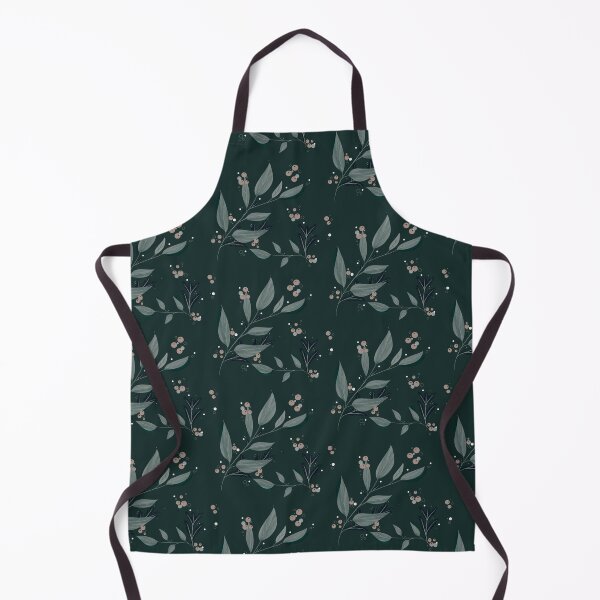 Item preview, Dark Teal Leaf Print designed and sold by cheyenne-leigh.