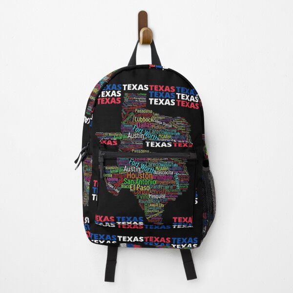 Item preview, Texas Towns, Texas Cities Word Cloud designed and sold by UnleyDesign.