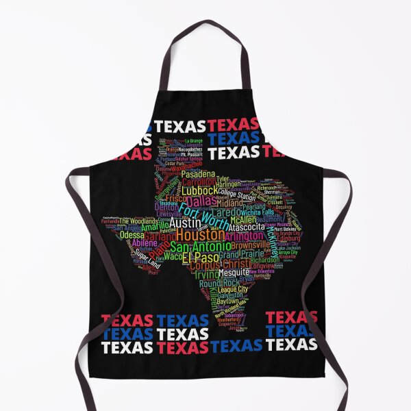 Item preview, Texas Towns, Texas Cities Word Cloud designed and sold by UnleyDesign.
