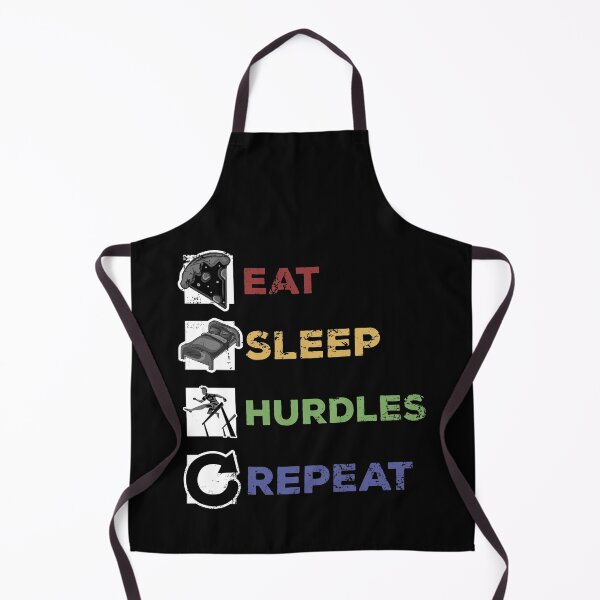 Item preview, eat sleep hurdles repeat designed and sold by noahs-shop.