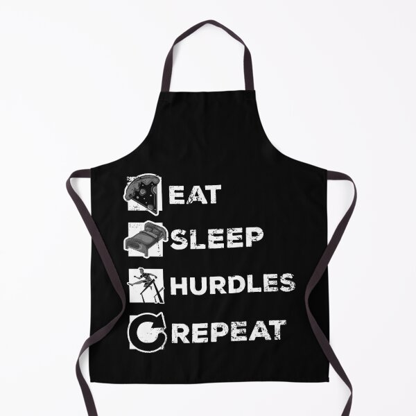 Item preview, eat sleep hurdles repeat designed and sold by noahs-shop.