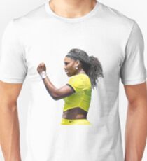 Digital Painting of Serena Williams Unisex T-Shirt