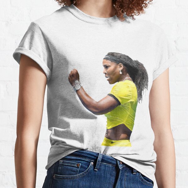 Digital Painting of Serena Williams Classic T-Shirt