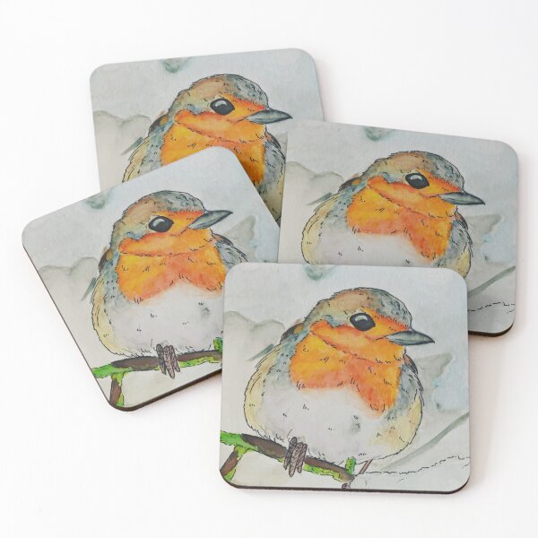 Item preview, Robin in winter designed and sold by Lauyume.