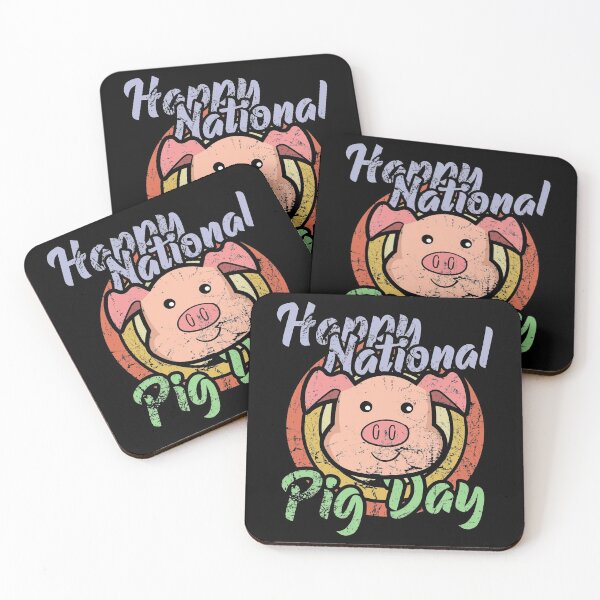 Item preview, happy national pig day designed and sold by noahs-shop.