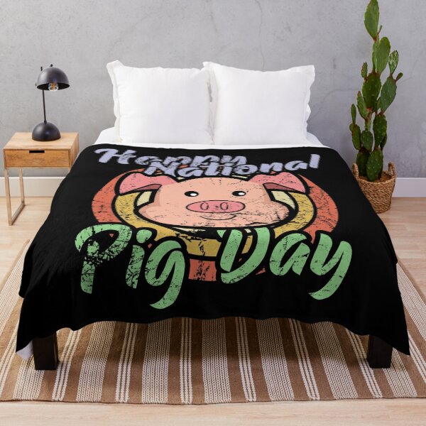 Item preview, happy national pig day designed and sold by noahs-shop.