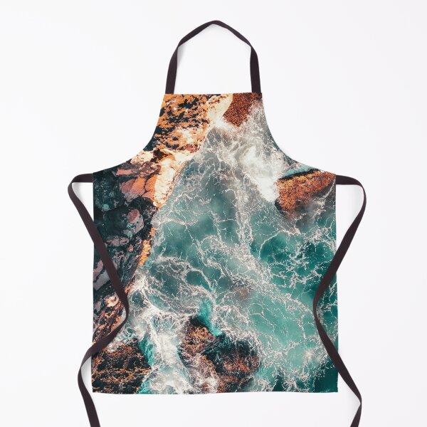 Item preview, Copy of blue ocean waves with rocks designed and sold by The Red Shop.