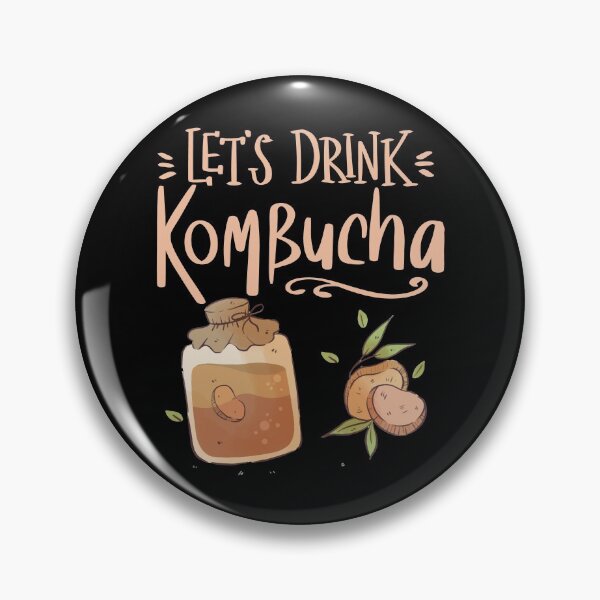 Item preview, Let's Drink Kombucha designed and sold by DesignByJK.