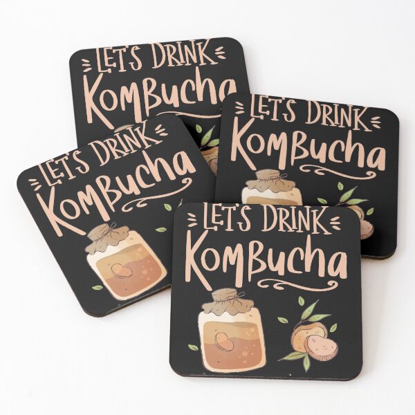 Item preview, Let's Drink Kombucha designed and sold by DesignByJK.