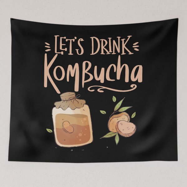 Item preview, Let's Drink Kombucha designed and sold by DesignByJK.