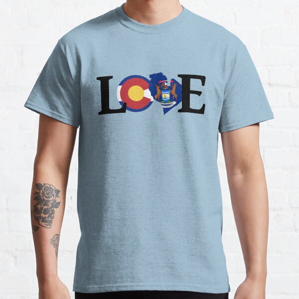 Love - Colorado/Michigan Classic T-Shirt