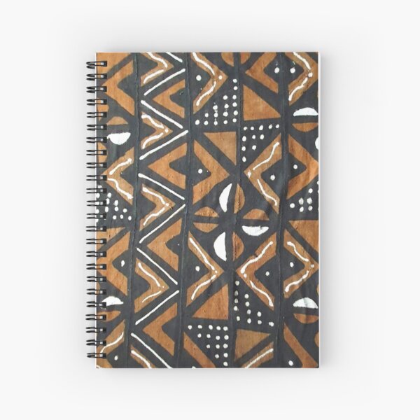 Mudcloth 10 Spiral Notebook