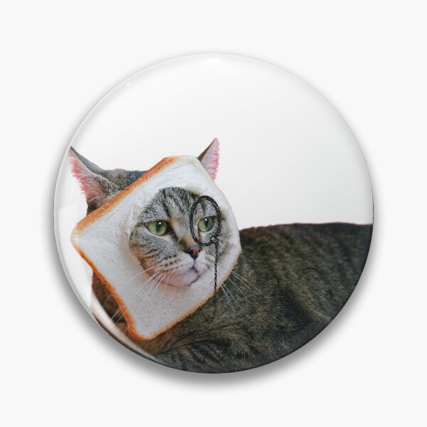 Item preview, Bread head cat - Funny and Cute  designed and sold by BaldingSnail.