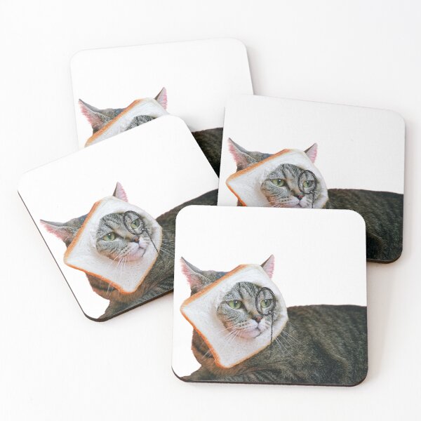 Item preview, Bread head cat - Funny and Cute  designed and sold by BaldingSnail.