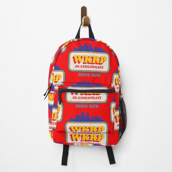 Item preview, WKRP in Cincinnati skyline logo designed and sold by Alema Art.
