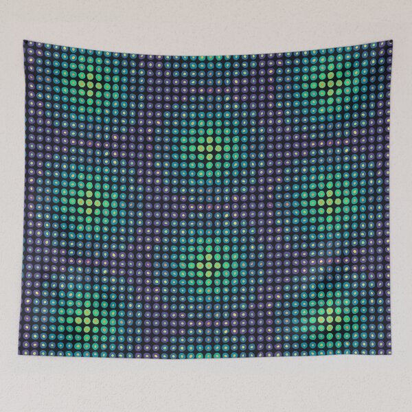 Item preview, Psychodelic colored circles designed and sold by grib4rt.