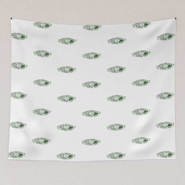 Item preview, The Green Mountain Trading Post Masthead in green designed and sold by Grateful-Fool.