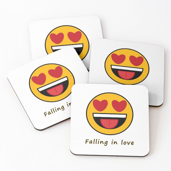 Item preview, falling in love - emoji designed and sold by 360-DESIGN.