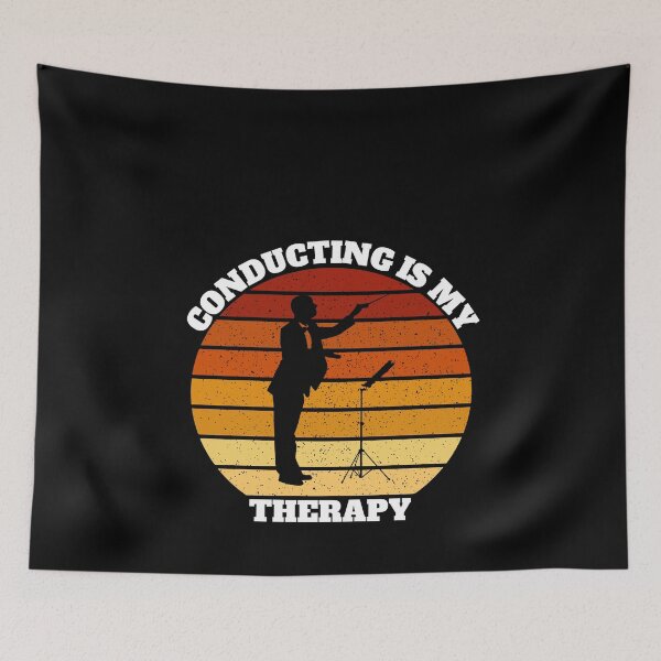 Item preview, Funny Conducting Is My Therapy Conductor designed and sold by Salvadax.