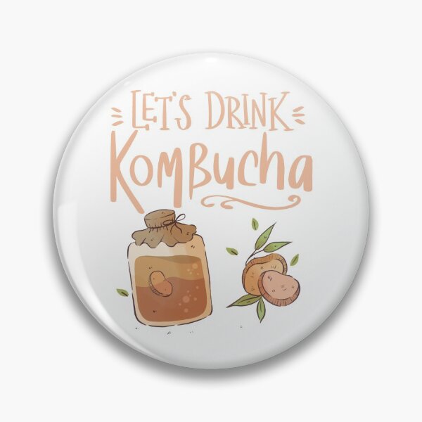 Item preview, Let's Drink Kombucha designed and sold by DesignByJK.