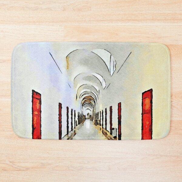 Item preview, Istituto Emiliani: corridor with doors designed and sold by Giuseppe Cocco.