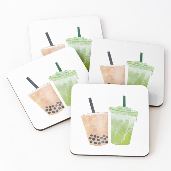 Item preview, Iced Boba and Match Lattes designed and sold by dafnbarzy.