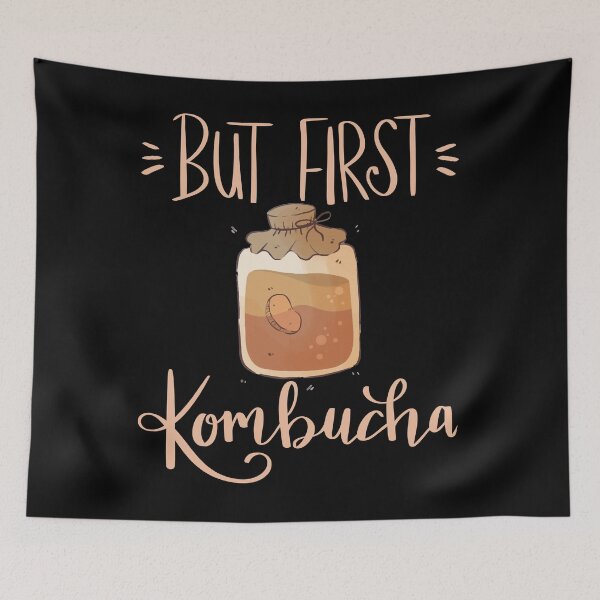 Item preview, But First Kombucha designed and sold by DesignByJK.