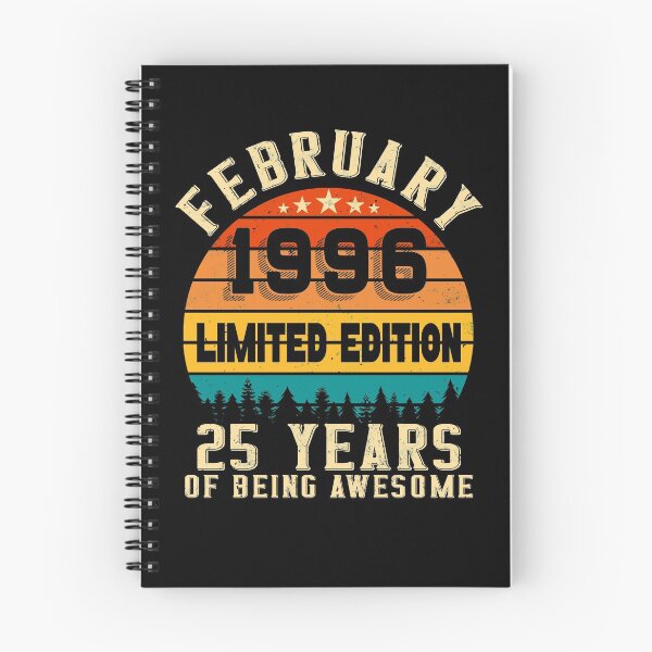 Item preview, 25th Birthday 25 Years Born In 1996 February designed and sold by Renergie.