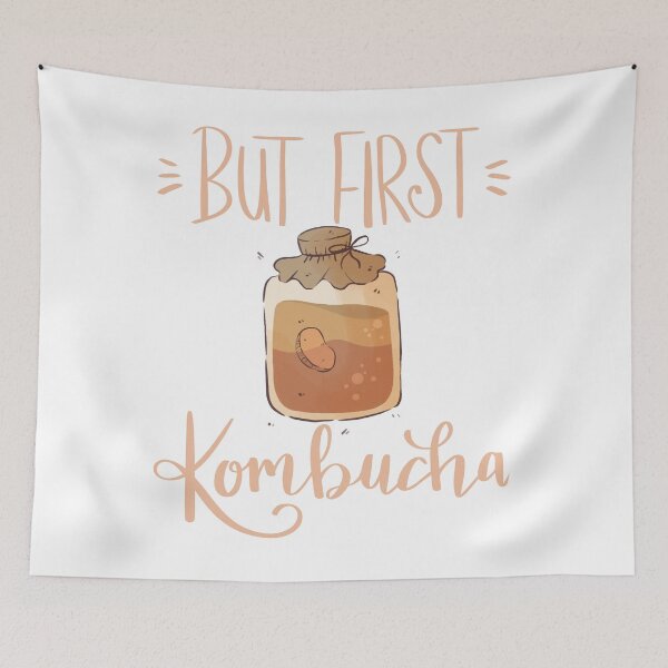 Item preview, But First Kombucha designed and sold by DesignByJK.