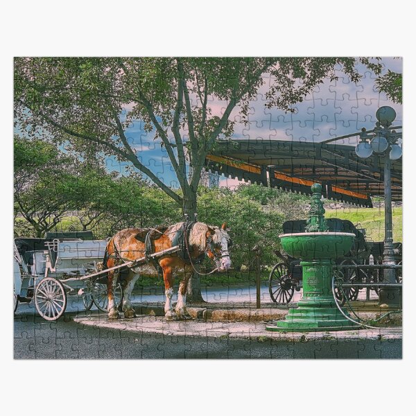 Quebec City Horse Buggy Jigsaw Puzzle Jigsaw Puzzle