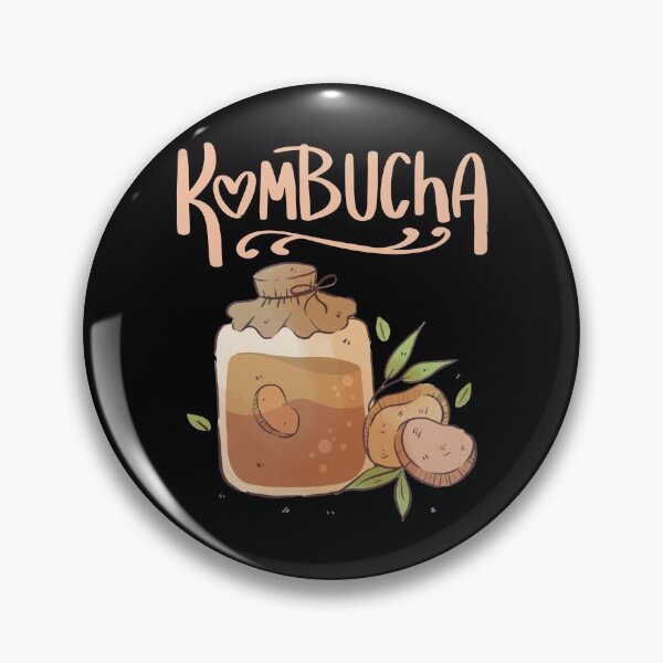 Item preview, Healthy Homemade Kombucha in a Jar designed and sold by DesignByJK.