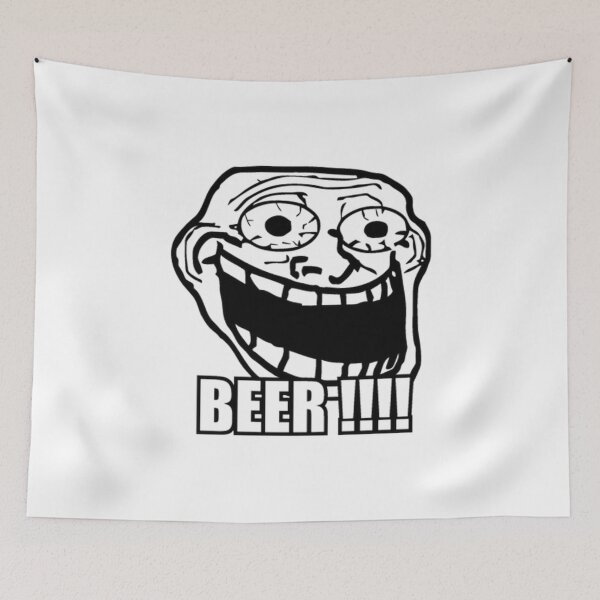 Item preview, FUNNY BEER MEME DESIGN designed and sold by Picspot.